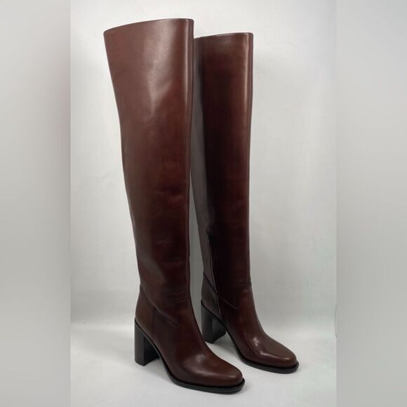 Loeffler Randall Deidre 85MM Leather Over-The-Knee Boots size 6.5 - Picture 3 of 16